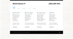 Desktop Screenshot of miamibeachit.com